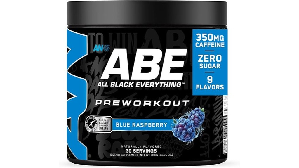 blue razz pre workout